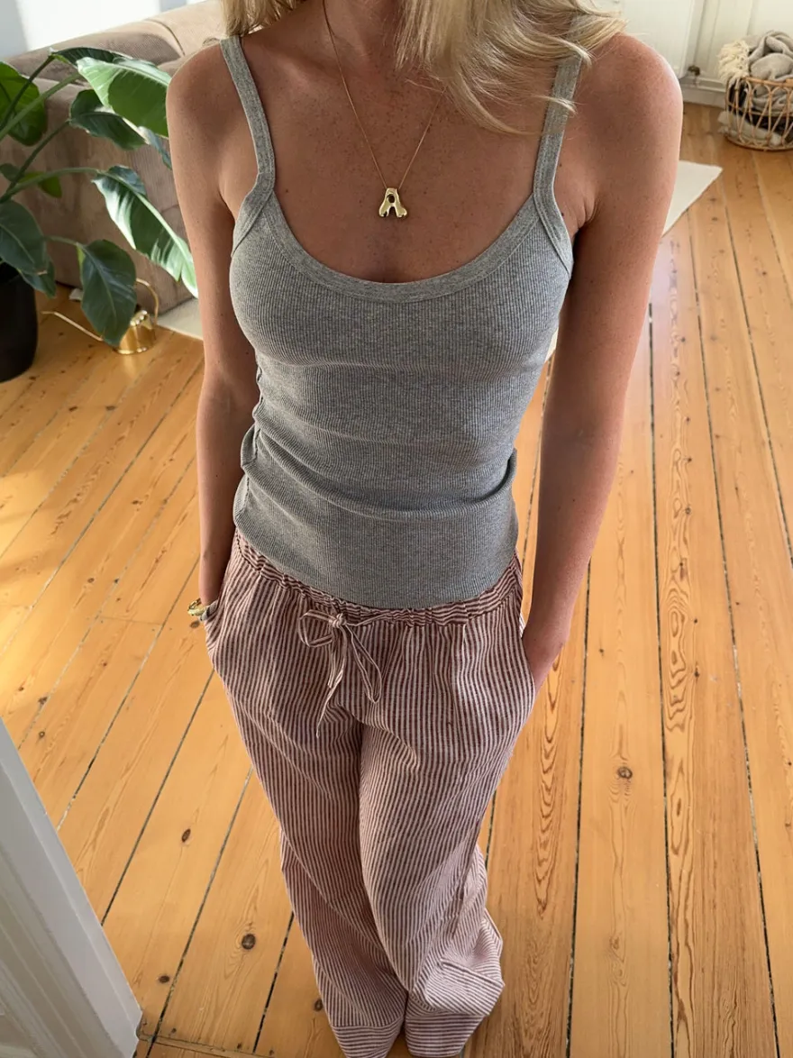 Design By Si Adya tanktop - Grå