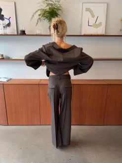 Design By Si Alma suitbukser - Brun Online
