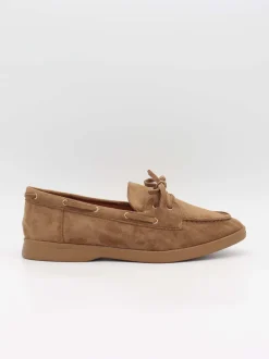 Design By Si Amaline mokkasiner i ruskind - Brun Sale