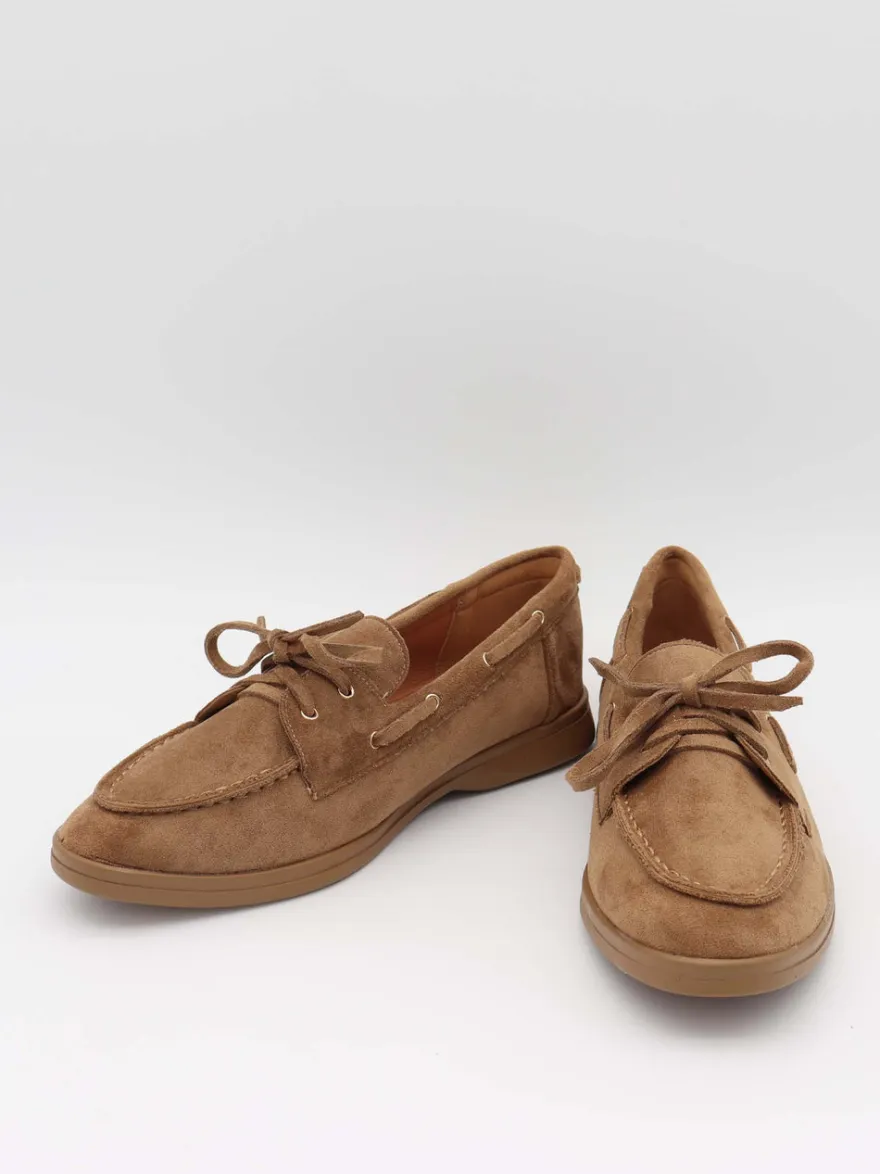 Design By Si Amaline mokkasiner i ruskind - Brun Sale
