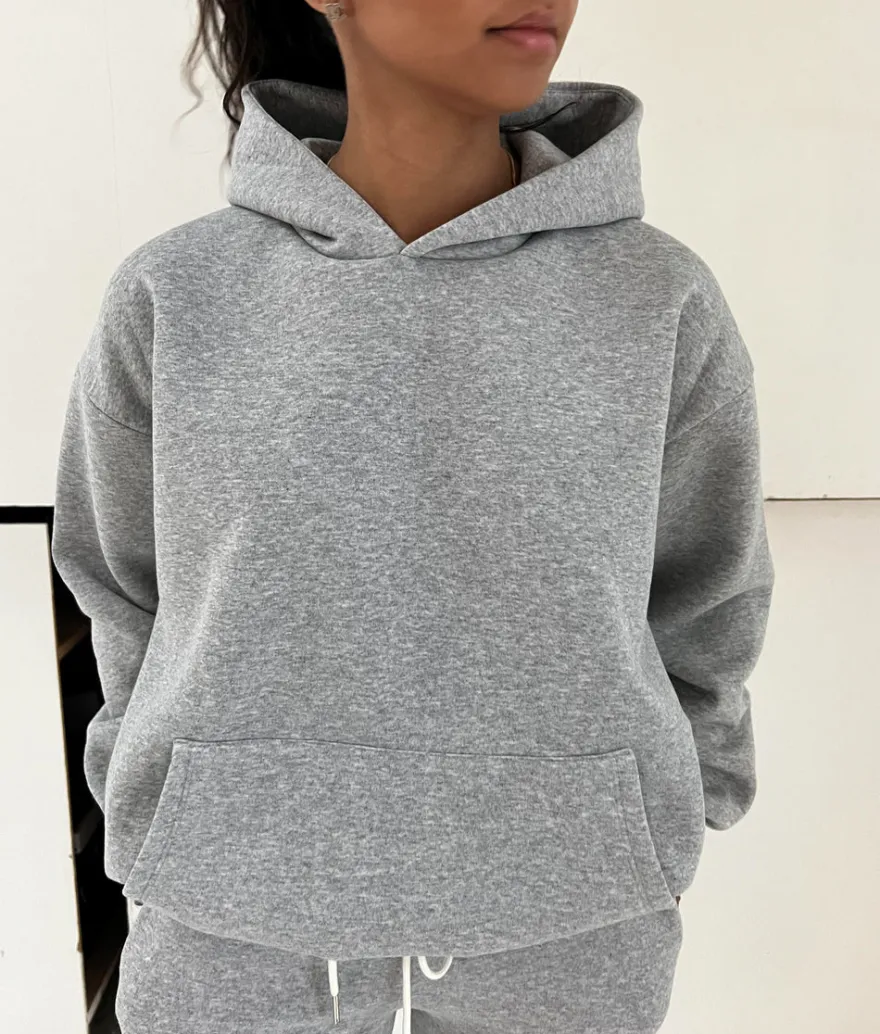 Design By Si Anelise hoodie - Grå melange Hot