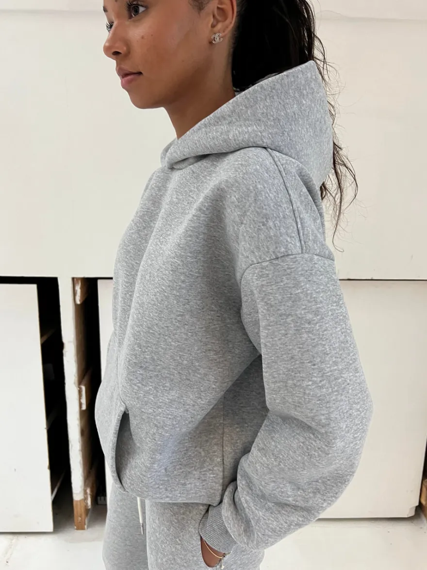 Design By Si Anelise hoodie - Grå melange Hot