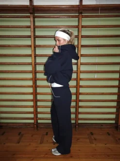 Design By Si Anelise hoodie - Navy Clearance