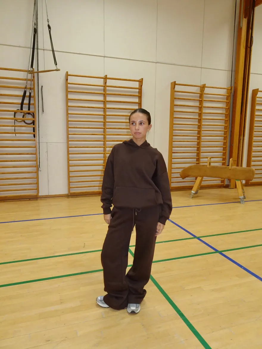 Design By Si Anelise sweatpants - Brun Outlet