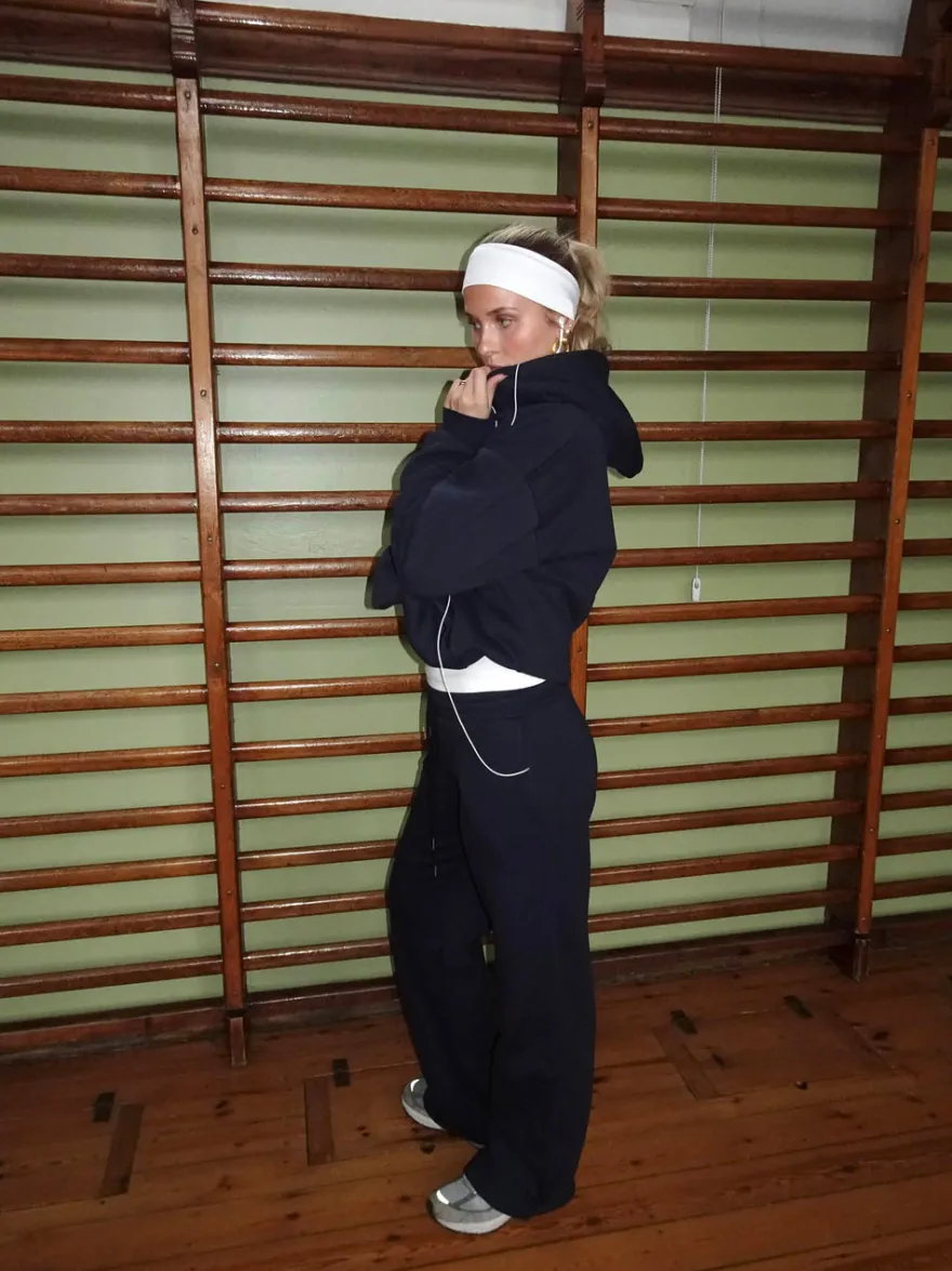 Design By Si Anelise sweatpants - Navy Outlet