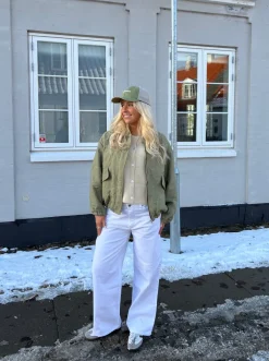 Design By Si Anemon oversized jeans - Hvid Online