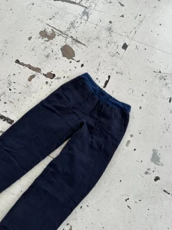Design By Si Angel hør bukser - navy Online