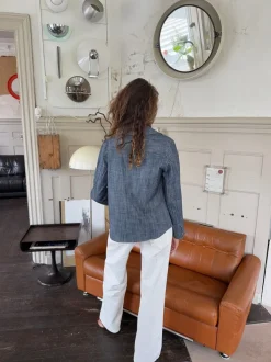 Design By Si Annie denimblazer - Blå Best