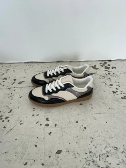 Design By Si Apia sneakers - Hvid/sølv og sort