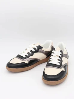 Design By Si Apia sneakers - Hvid/sølv og sort