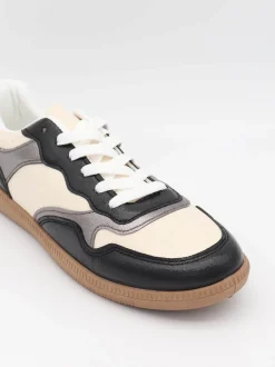 Design By Si Apia sneakers - Hvid/sølv og sort