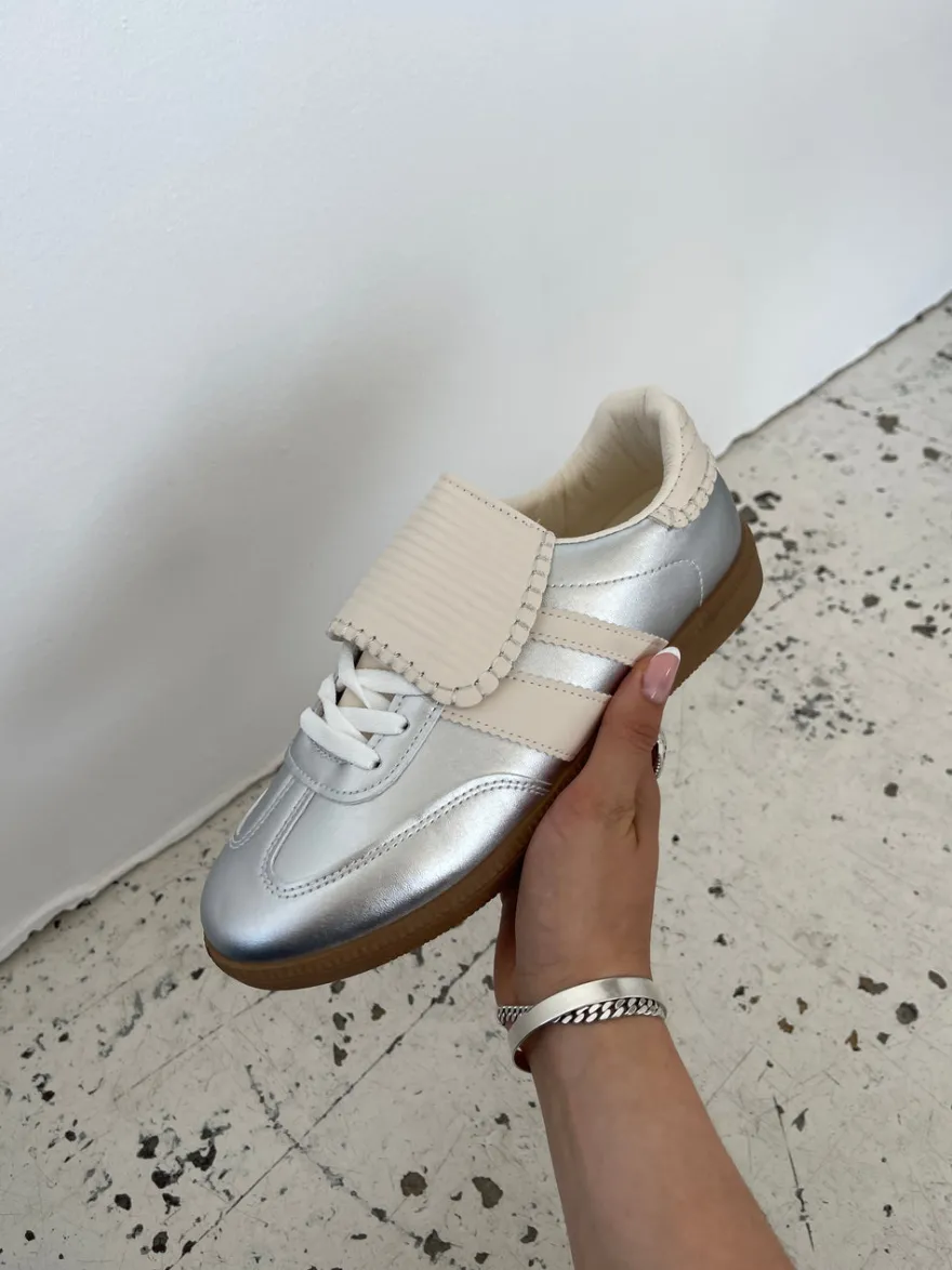 Design By Si Astana sneakers med kappe - Sølv Hot