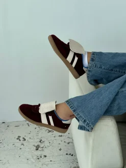 Design By Si Astana sneakers med kappe - Vinrød Hot