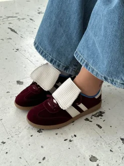 Design By Si Astana sneakers med kappe - Vinrød Hot