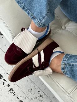 Design By Si Astana sneakers med kappe - Vinrød Hot