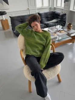 Design By Si Balta striktrøje - Grøn