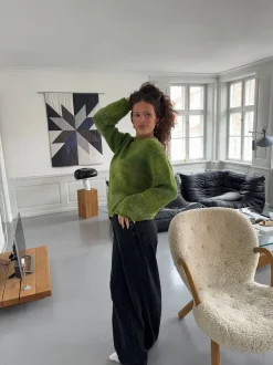 Design By Si Balta striktrøje - Grøn