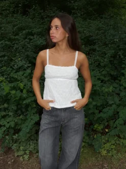Design By Si Bente blondetop - Hvid Online