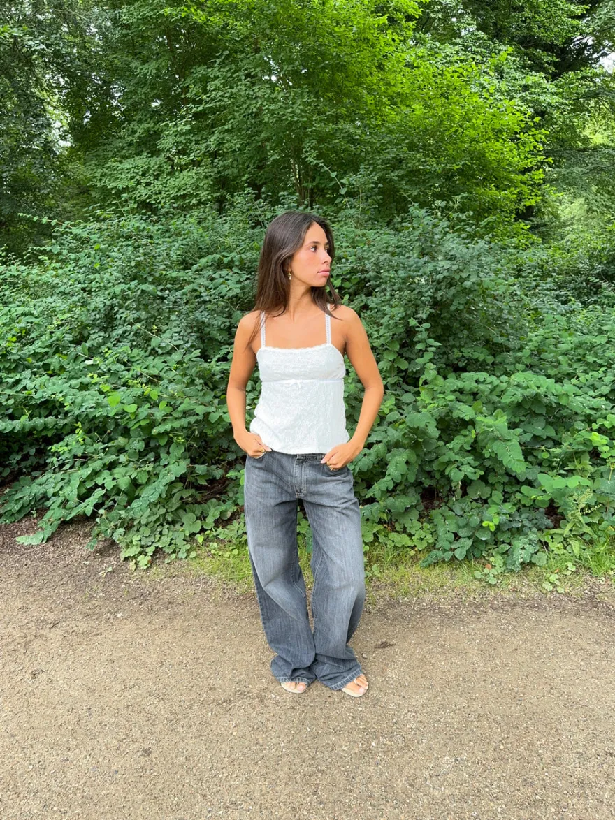 Design By Si Bente blondetop - Hvid Online