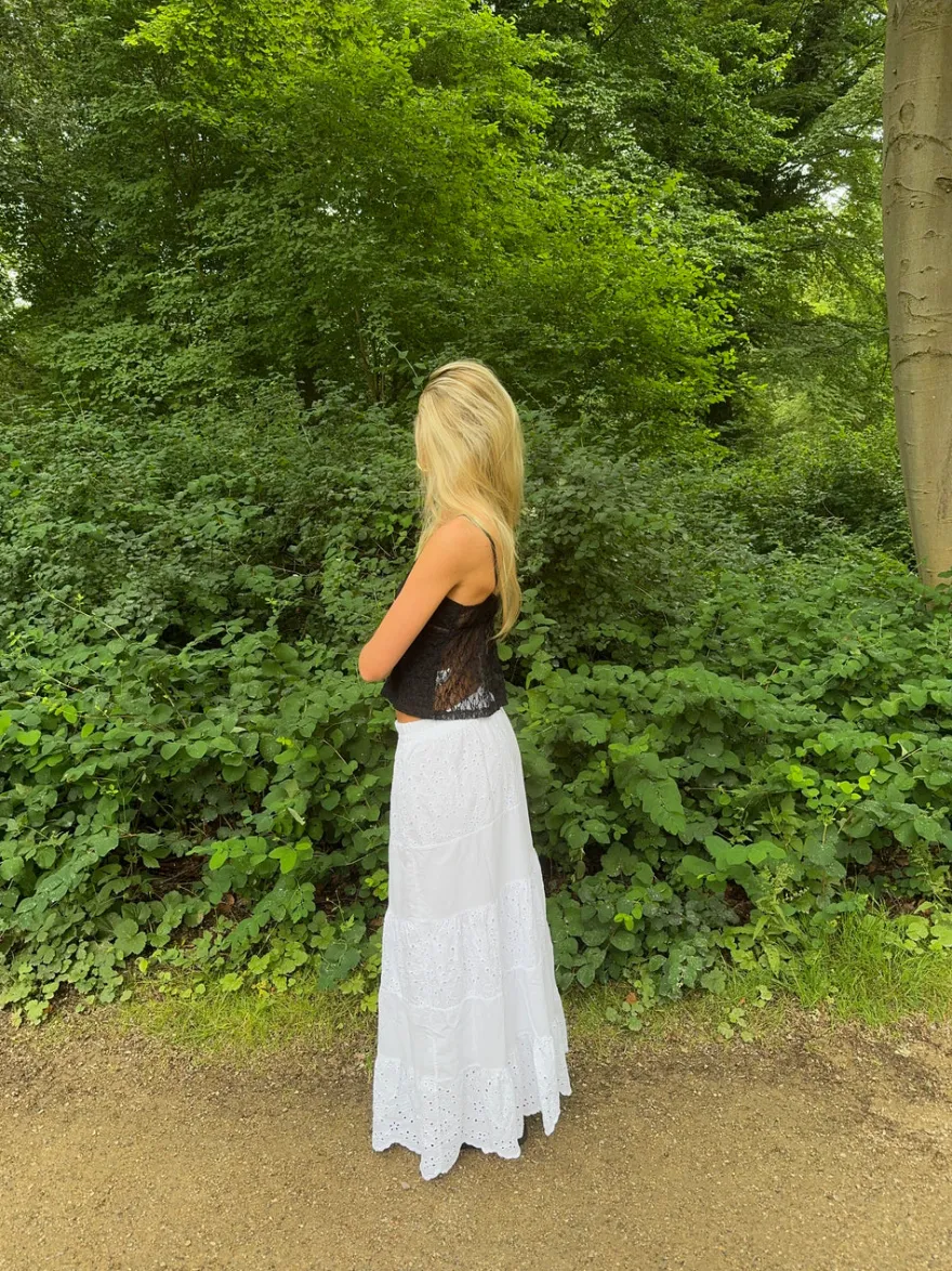 Design By Si Bente blondetop - Sort Online