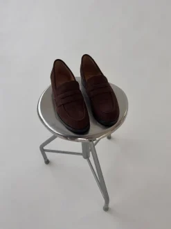 Design By Si Blova loafers i imiteret læder - Brun Online