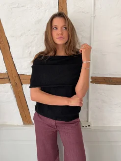 Design By Si Bolivia multi striktrøje - Sort Outlet