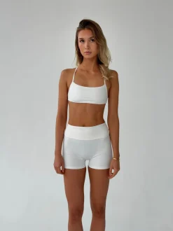 Design By Si Bonded open back top - Marshmallow New