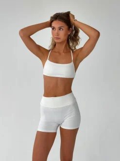 Design By Si Bonded open back top - Marshmallow New