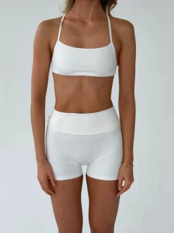 Design By Si Bonded open back top - Marshmallow New