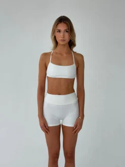 Design By Si Bonded open back top - Marshmallow New