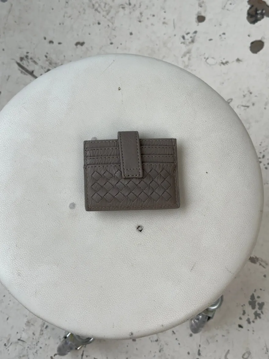 Design By Si Boston flettet kortholder - Grå Best