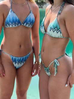 Design By Si Breezy glitter bikini - Grøn New