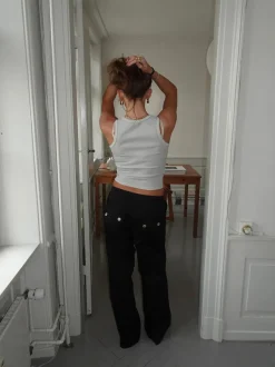 Design By Si Chiara tanktop - Lys grå Outlet