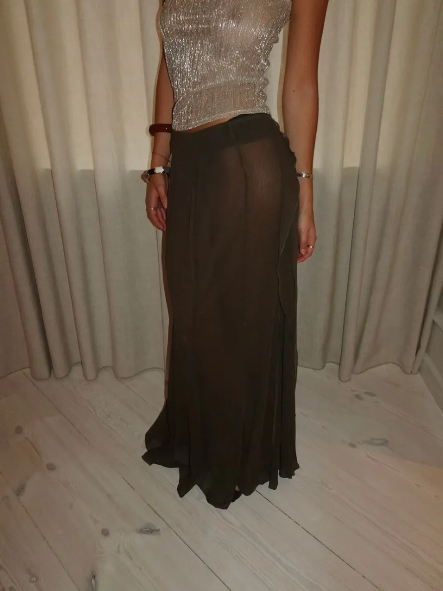 Design By Si Chilalona maxinederdel - Brun Discount