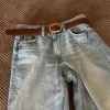 Design By Si Classic bælte - Brun/guld Hot