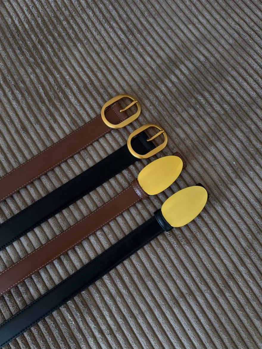 Design By Si Classic bælte - Sort/guld Best