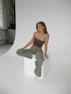 Design By Si Core tube top - Espresso Best