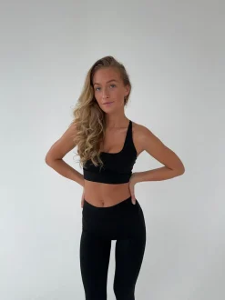 Design By Si Crossback bra - Jet Black Hot