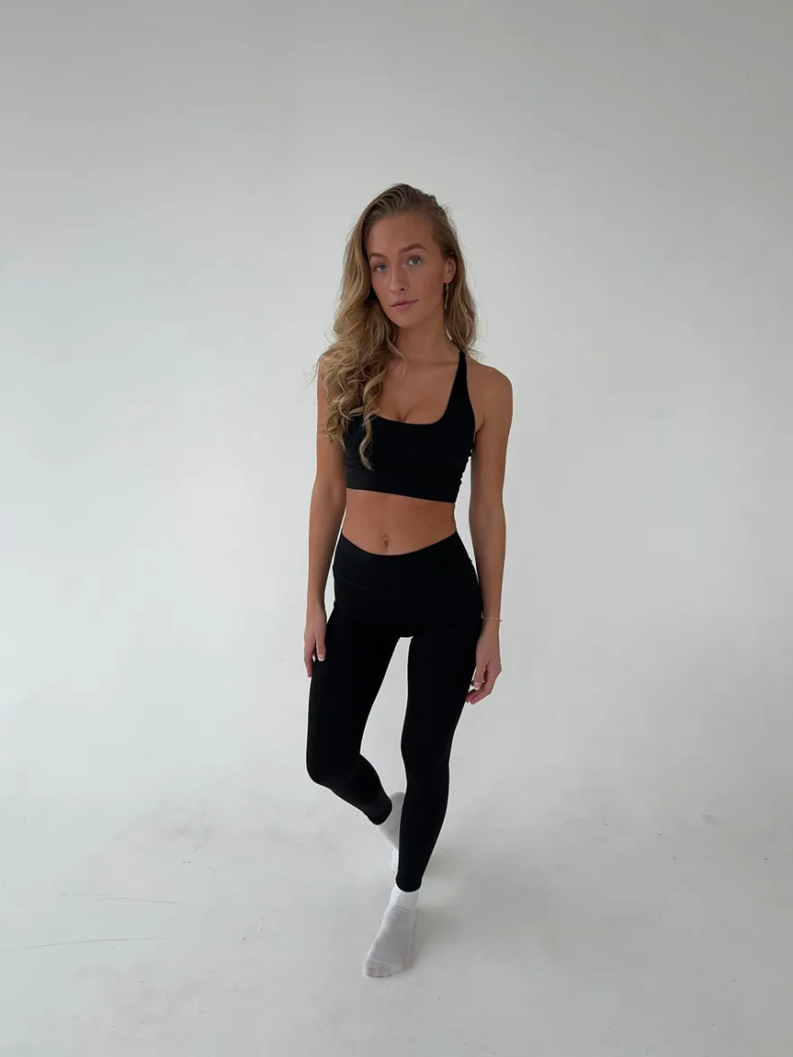 Design By Si Crossback bra - Jet Black Hot