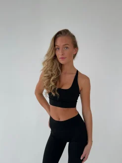 Design By Si Crossback bra - Jet Black Hot