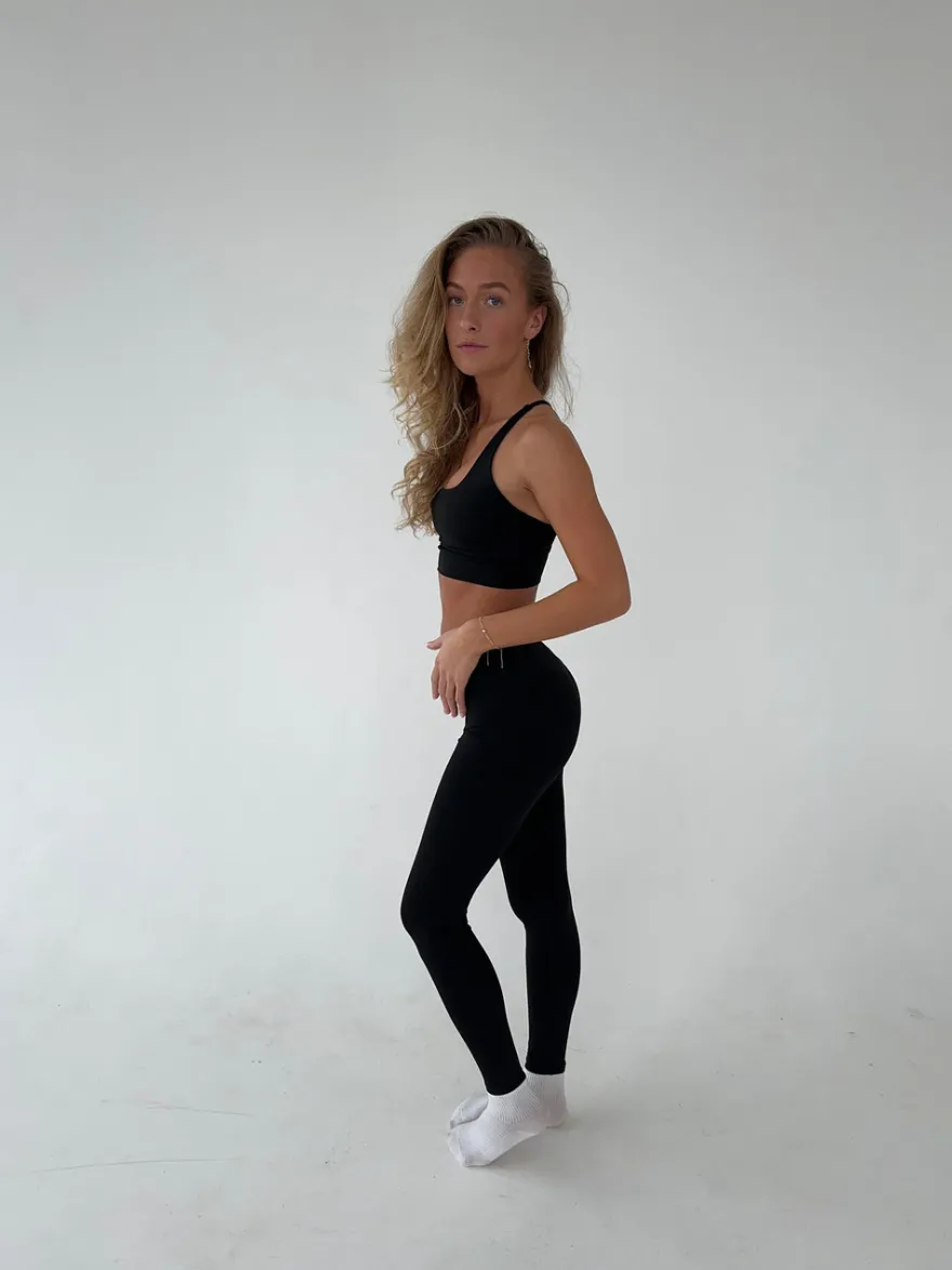 Design By Si Crossback bra - Jet Black Hot