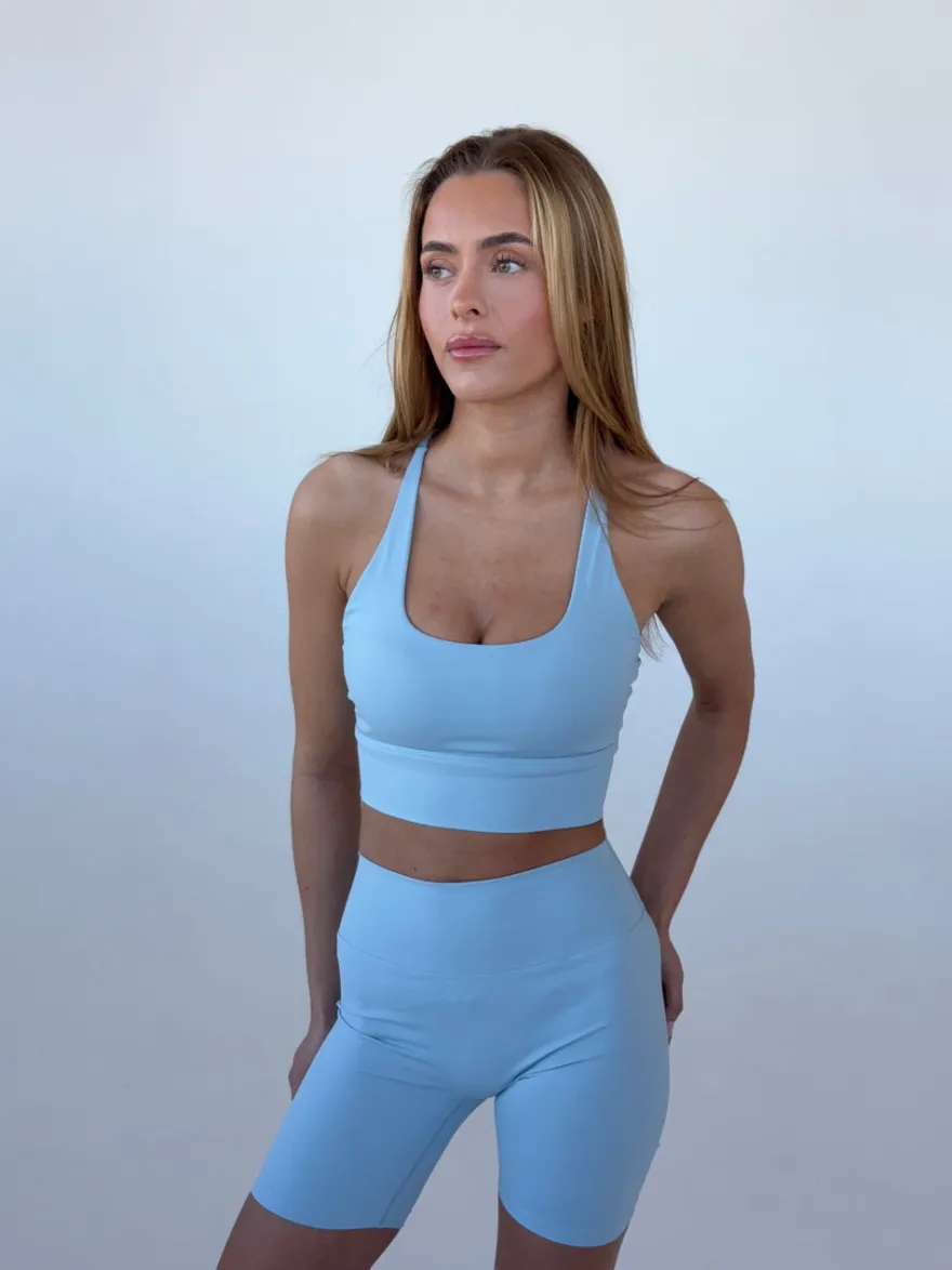 Design By Si Crossback bra - Sky Discount