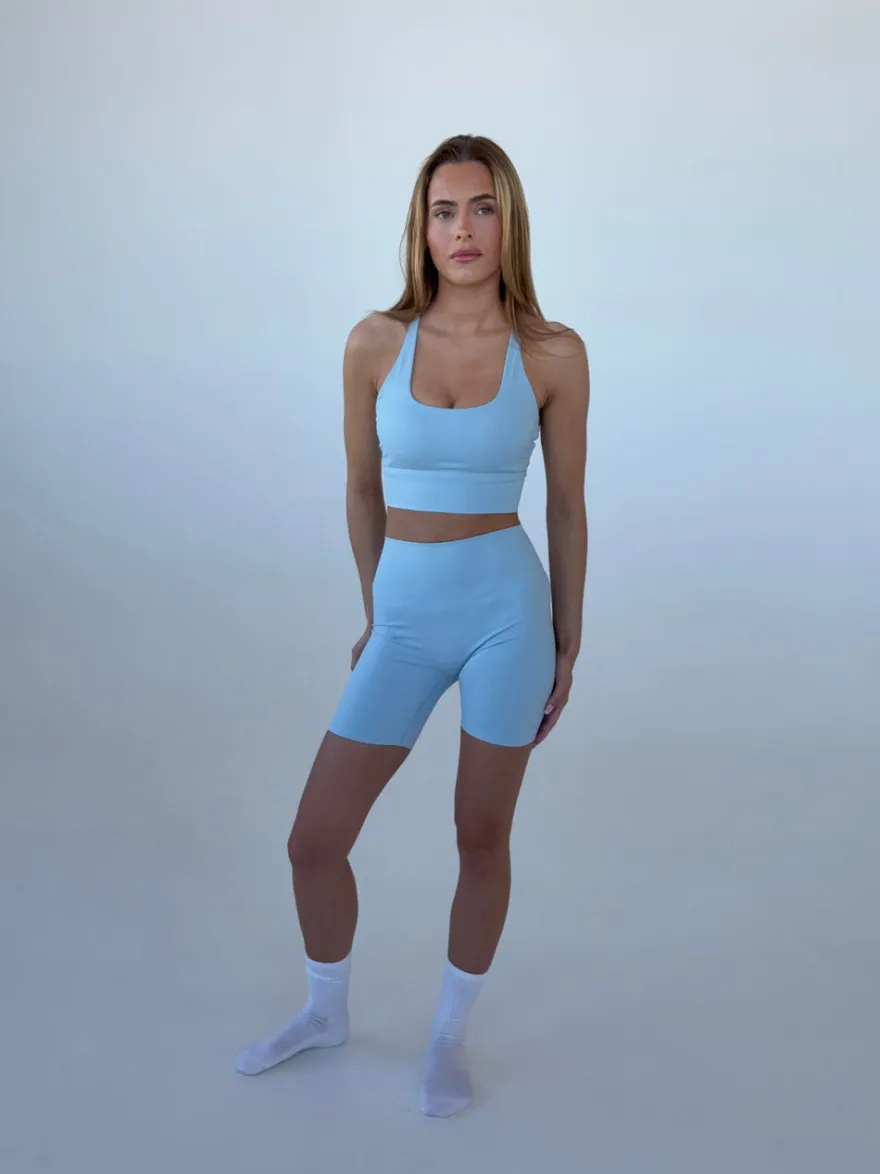 Design By Si Crossback bra - Sky Discount