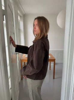 Design By Si Dalila ruskindsjakke - Brun New
