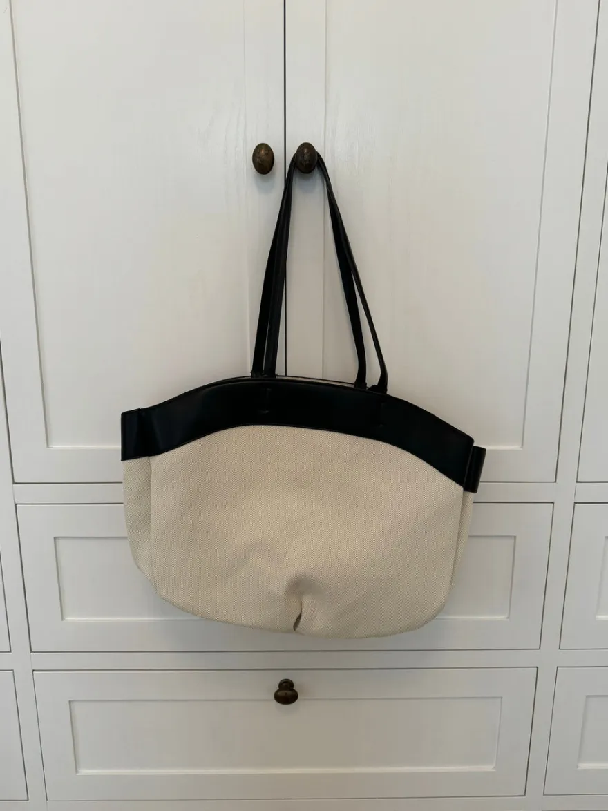Design By Si Dehli skuldertaske - Off white/sort New
