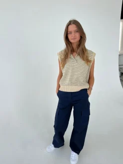 Design By Si Diamanta comfy sæt - Beige/grøn Outlet