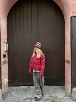 Design By Si Elin pufferjakke - Rød Outlet