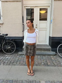 Design By Si Emilla nederdel - Leopard