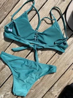 Design By Si Emmie bikini grøn Sale