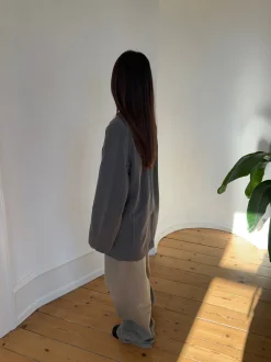 Design By Si Epsilia oversized blazer - Grå Best